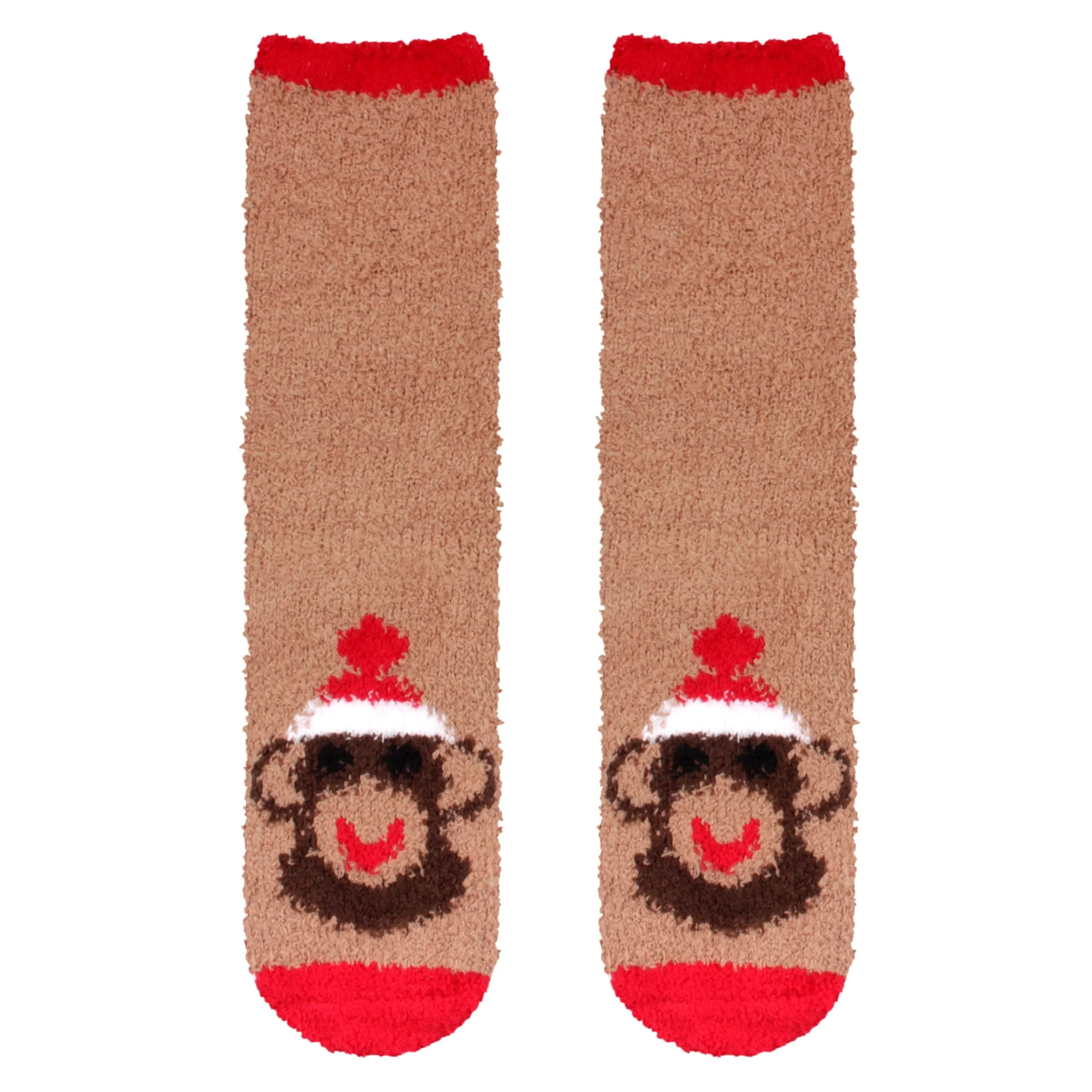 Women's Super Soft Cute Fuzzy Cozy Warm Animal Cabin Crew Socks - Image 27