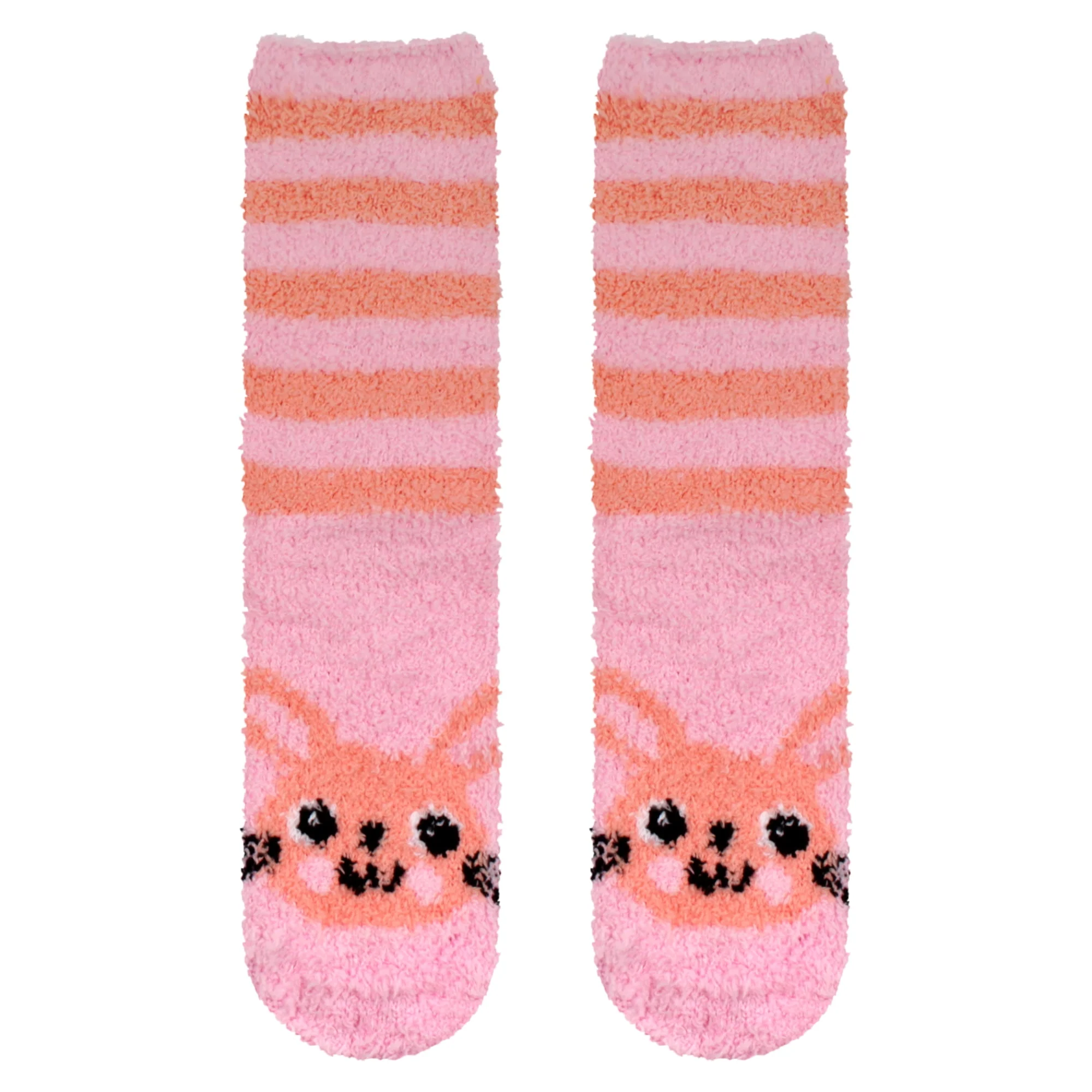 Women's Super Soft Cute Fuzzy Cozy Warm Animal Cabin Crew Socks - Image 35