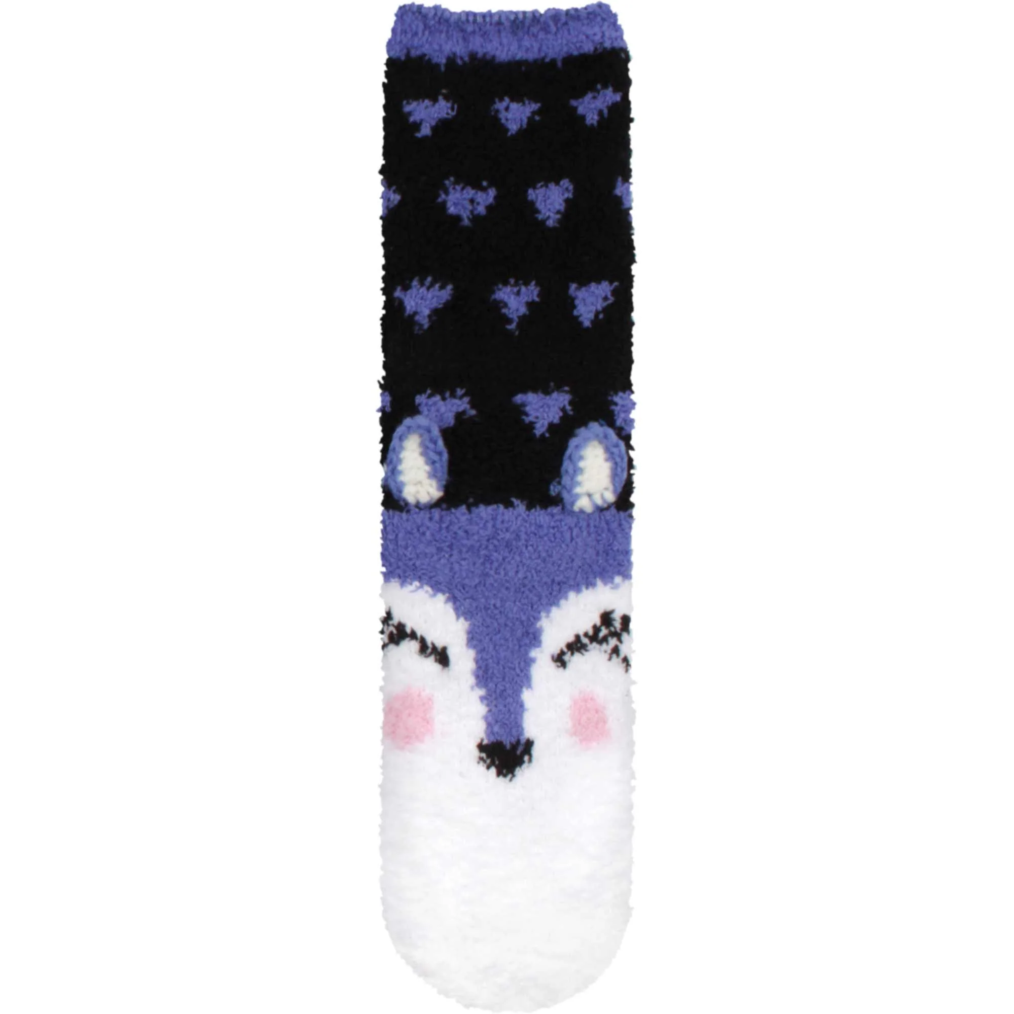 Women's Super Soft Cute Fuzzy Cozy Warm Animal Cabin Crew Socks - Image 46