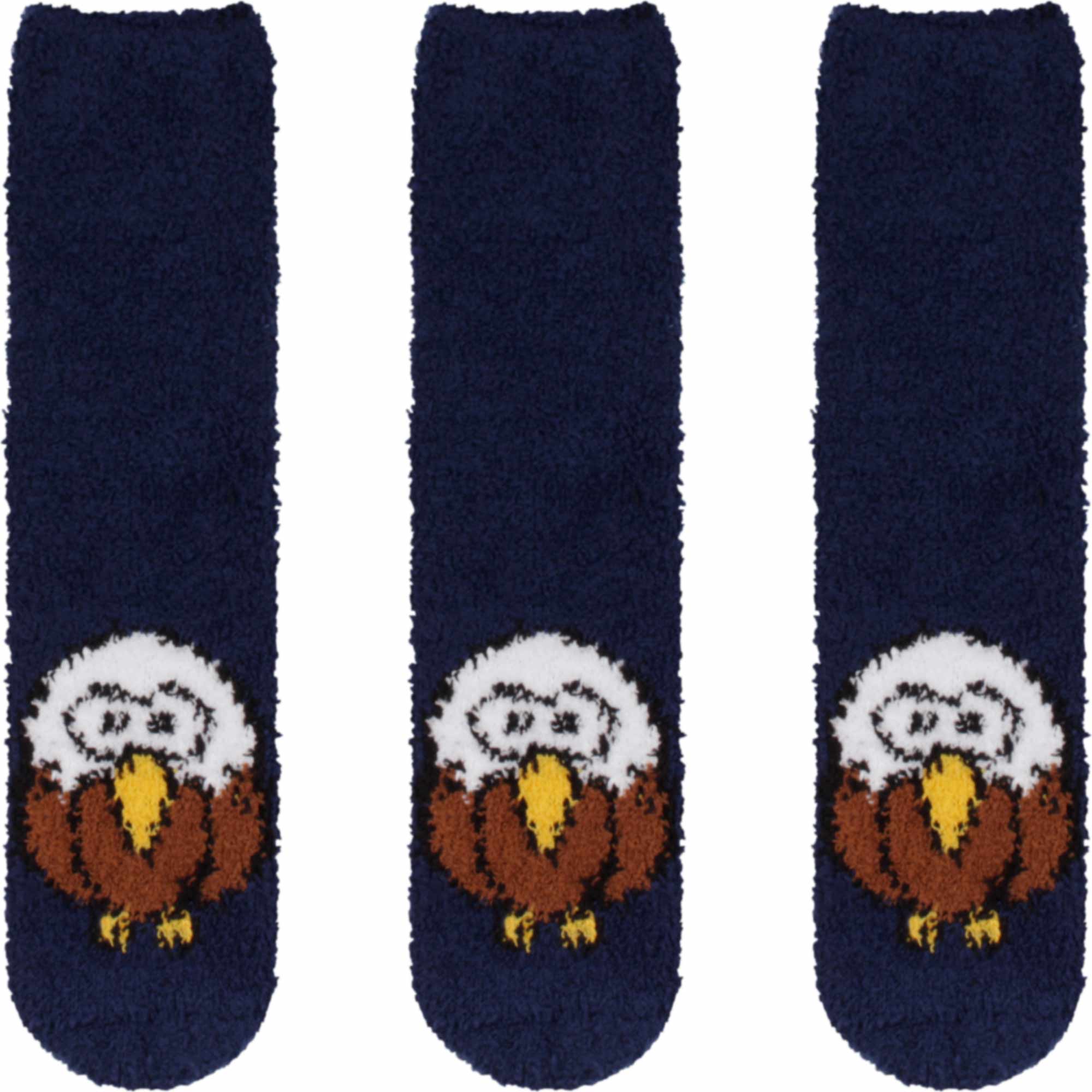 Women's Super Soft Cute Fuzzy Cozy Warm Animal Cabin Crew Socks - Image 8