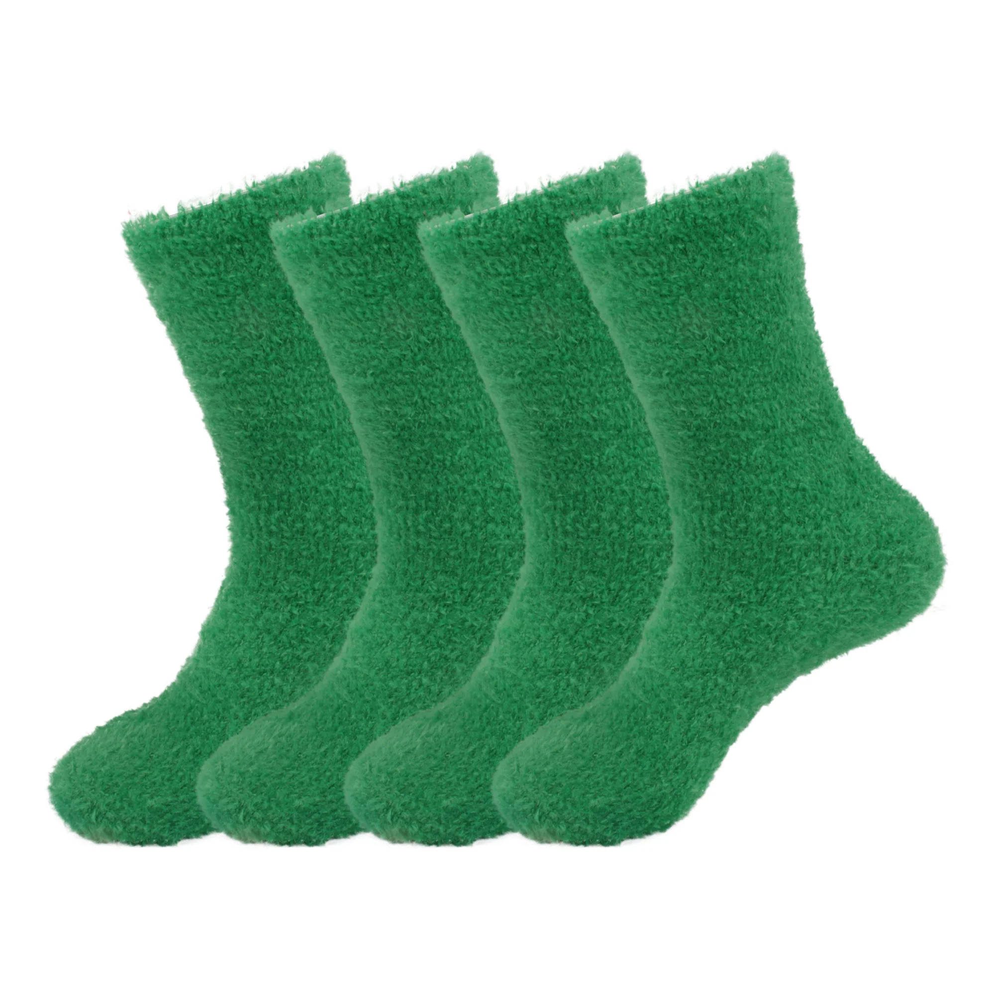 Women's Feather Light Fuzzy Socks - Image 12