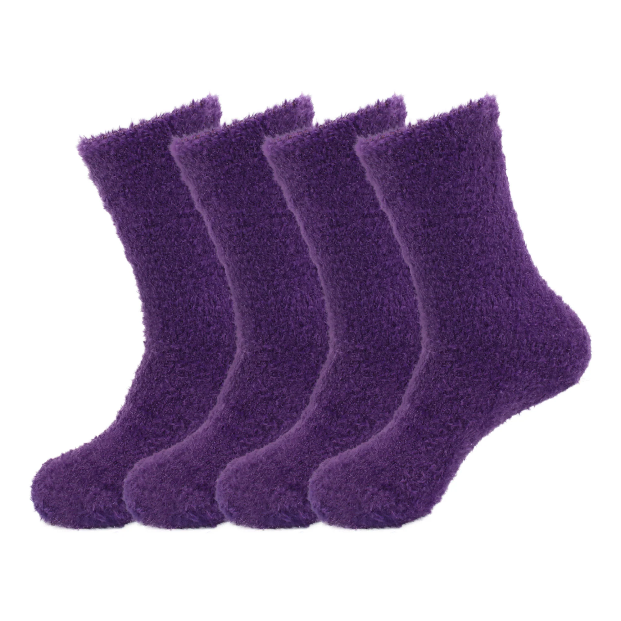Women's Feather Light Fuzzy Socks - Image 15