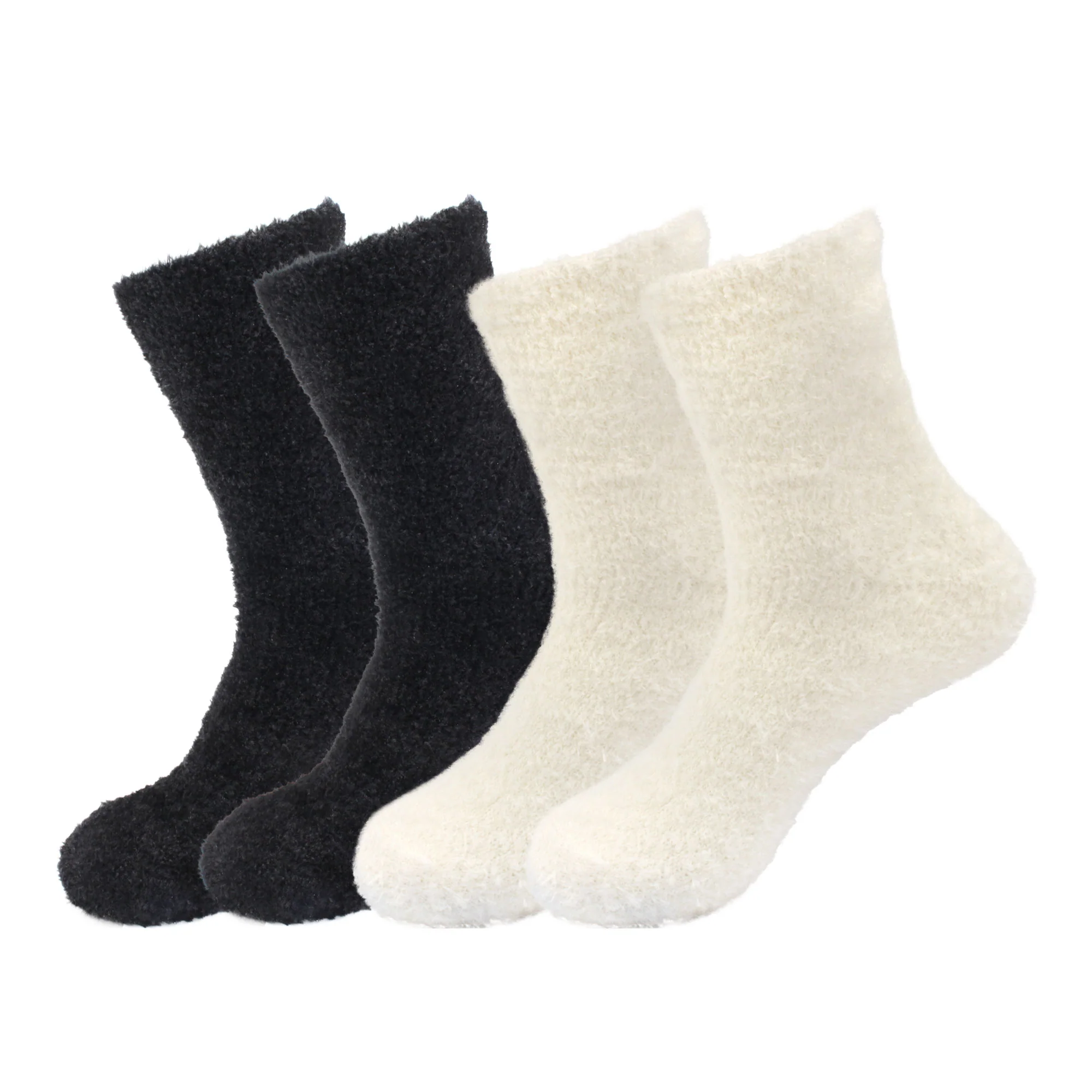 Women's Feather Light Fuzzy Socks - Image 18