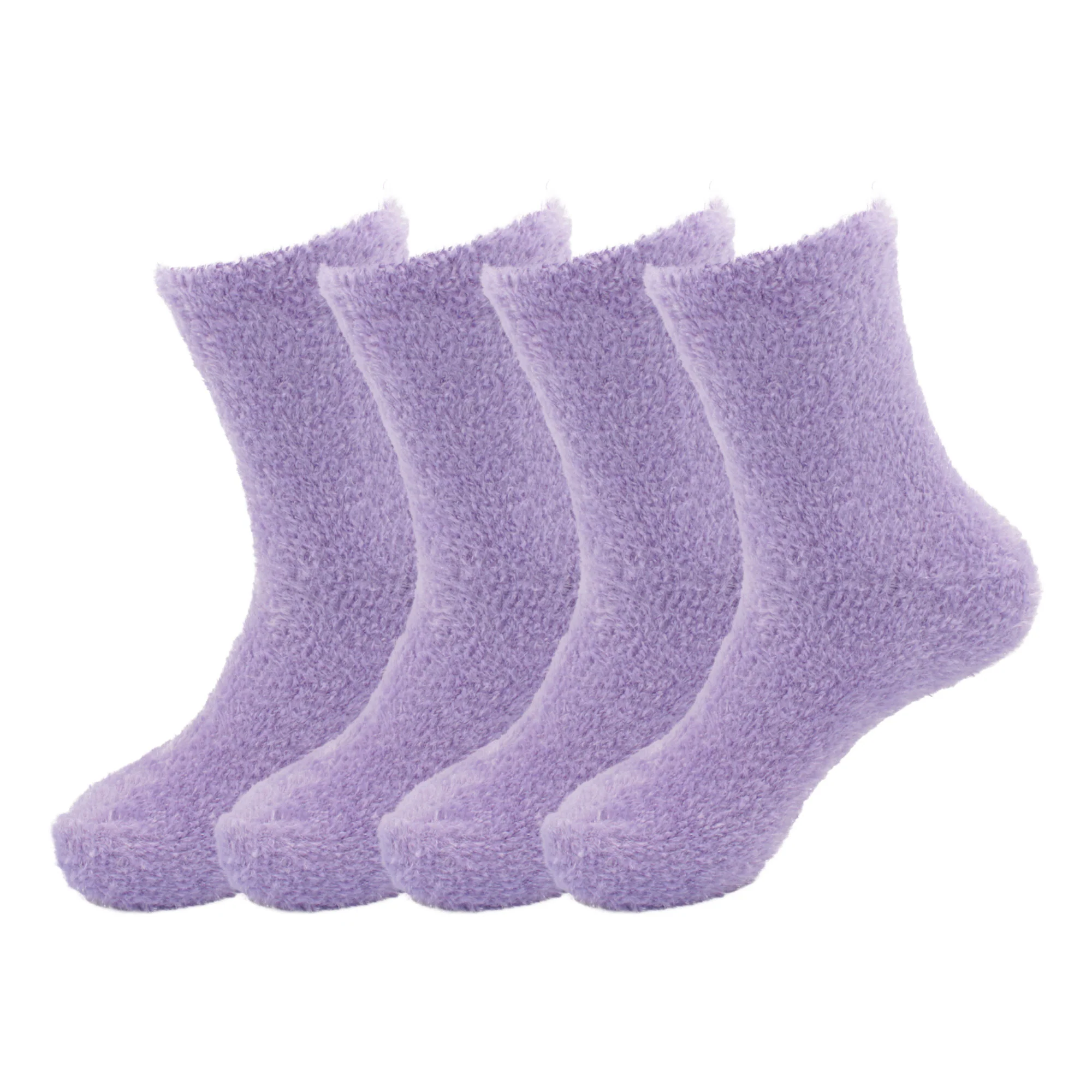 Women's Feather Light Fuzzy Socks - Image 20