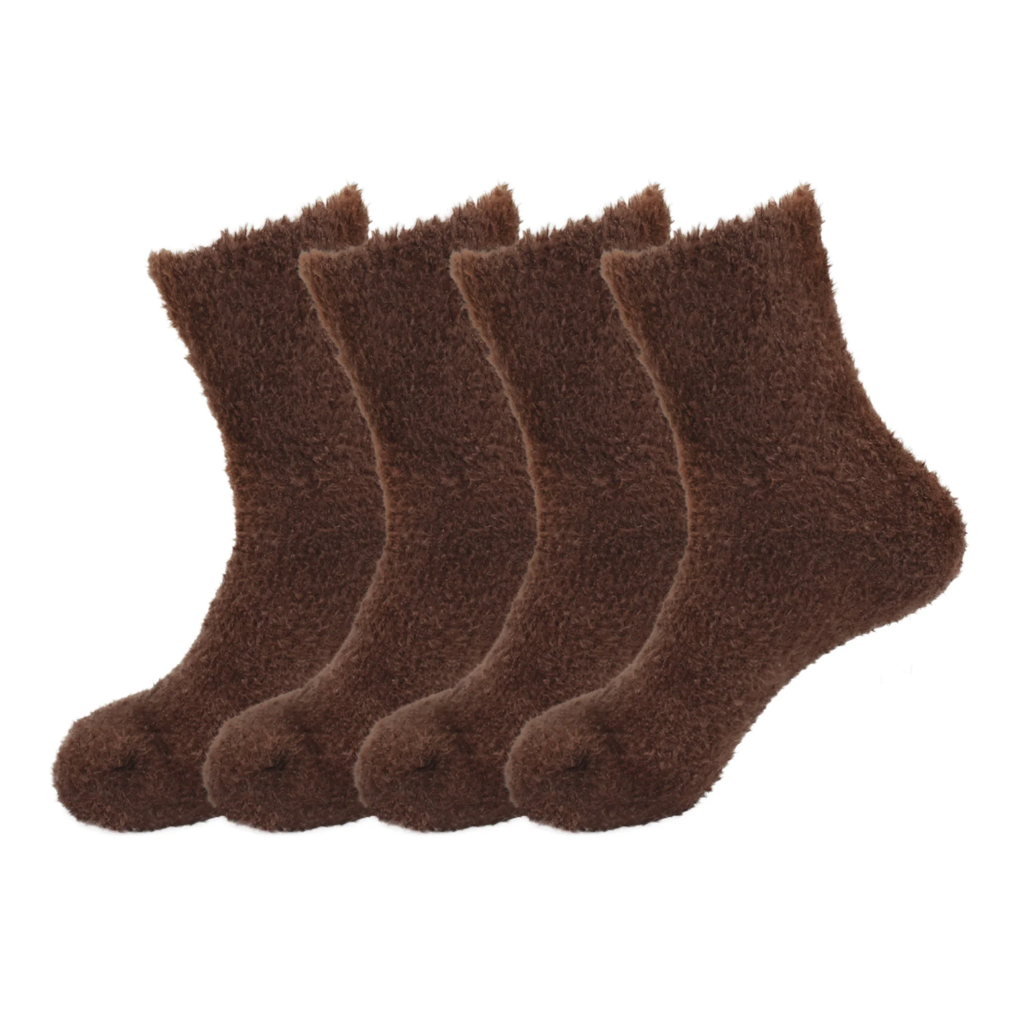 Women's Feather Light Fuzzy Socks - Image 23