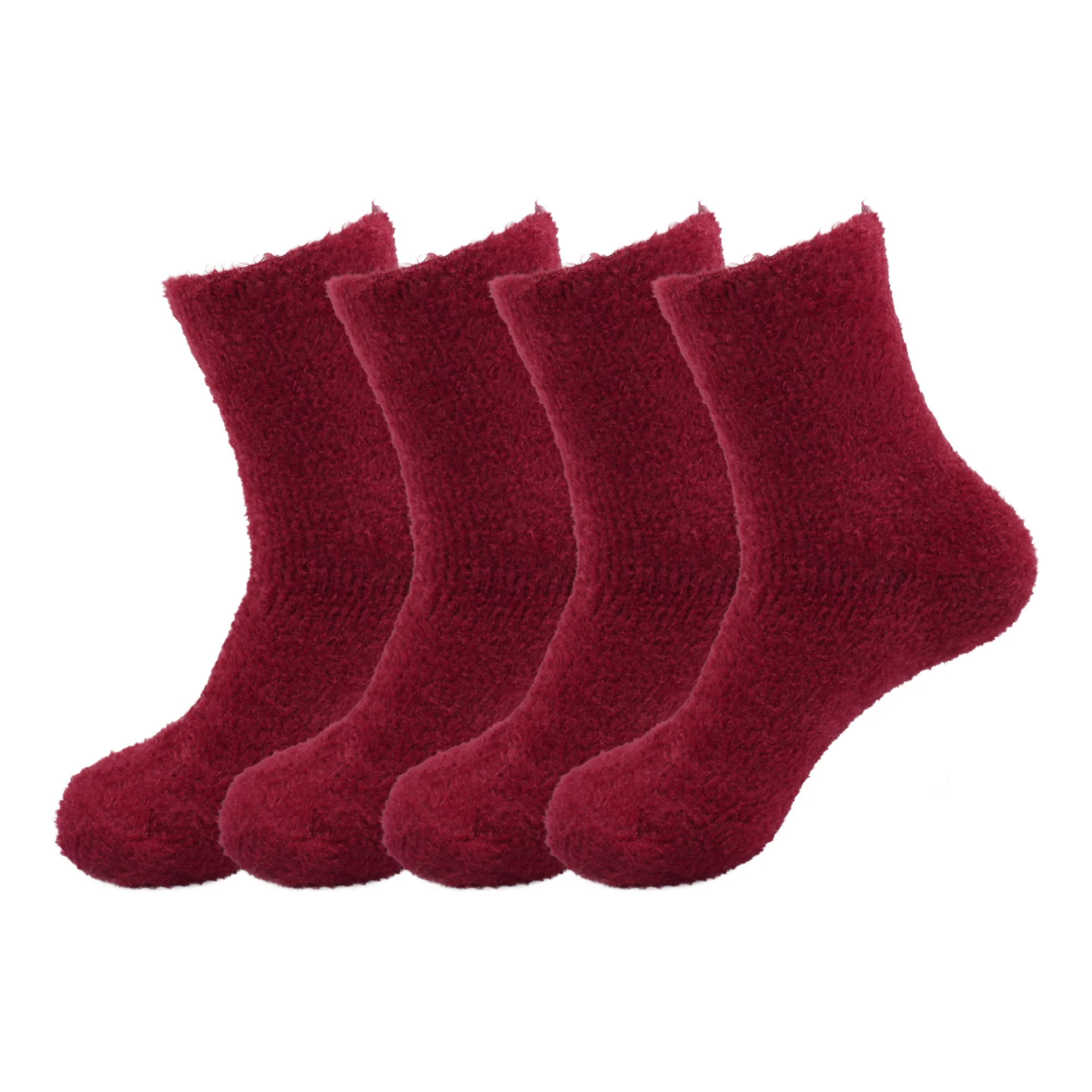 Women's Feather Light Fuzzy Socks - Image 24