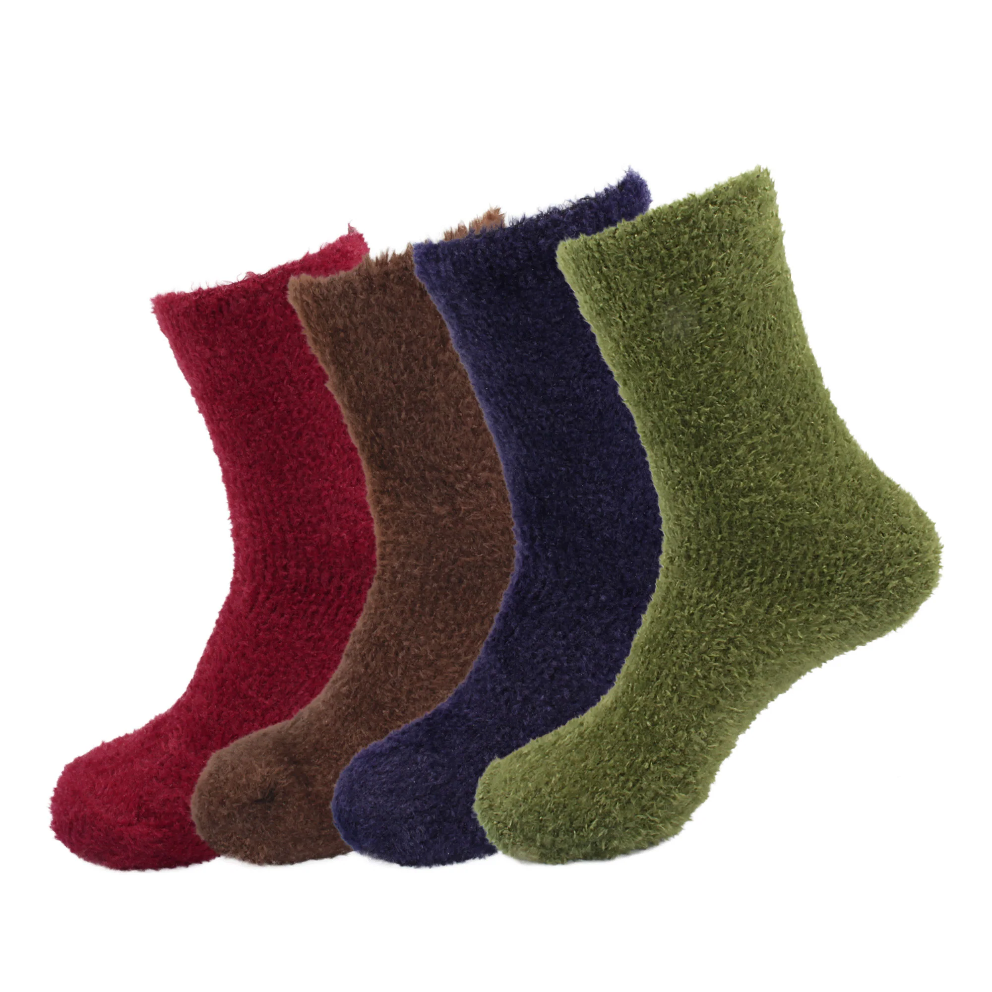 Women's Feather Light Fuzzy Socks - Image 25