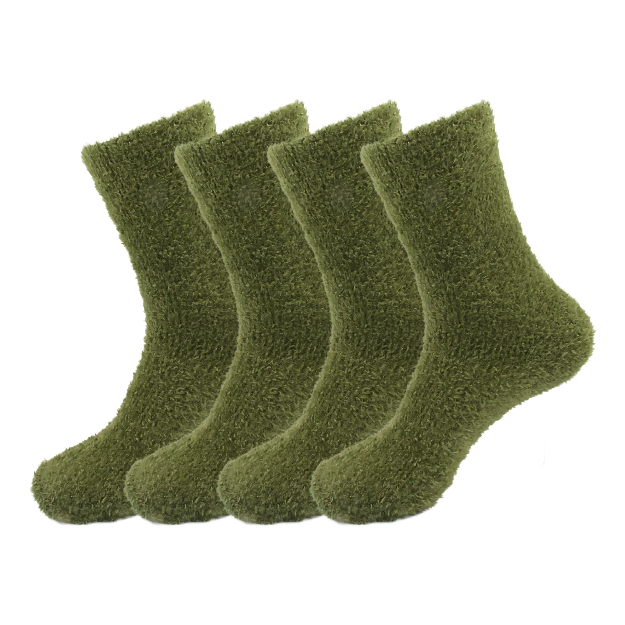 Women's Feather Light Fuzzy Socks - Image 27