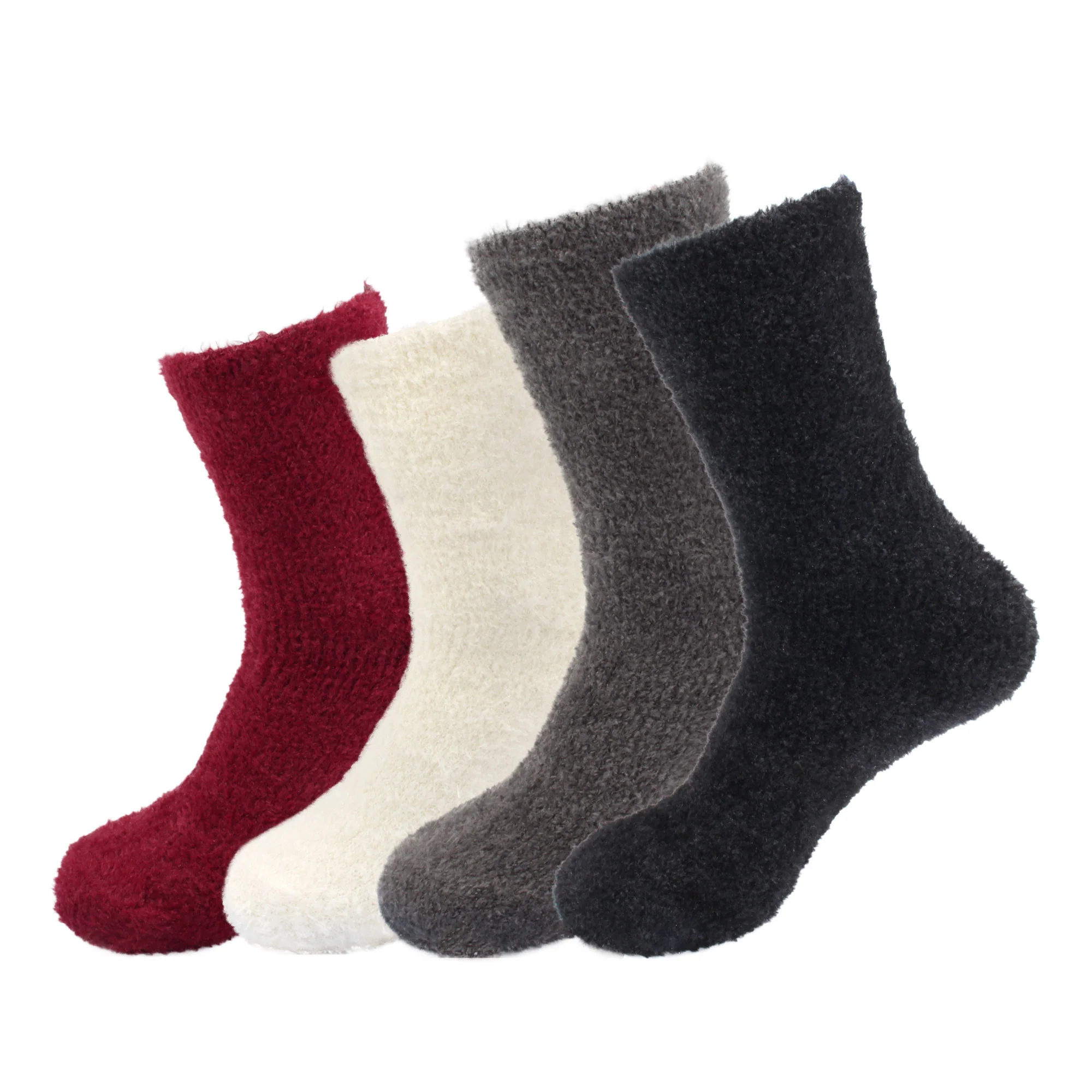 Women's Feather Light Fuzzy Socks - Image 33