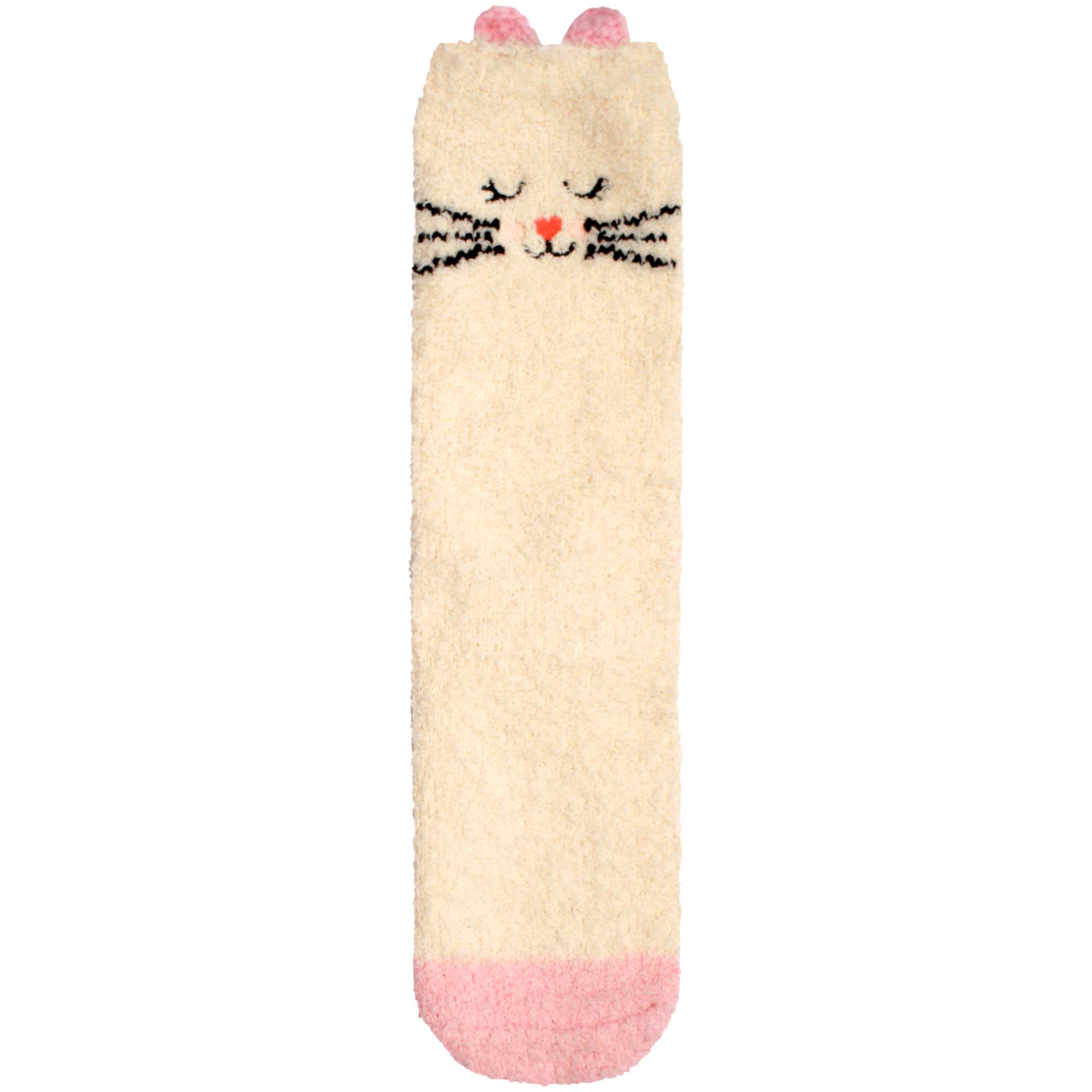 Animal Non-Slip Fuzzy Crew Socks - Image 11