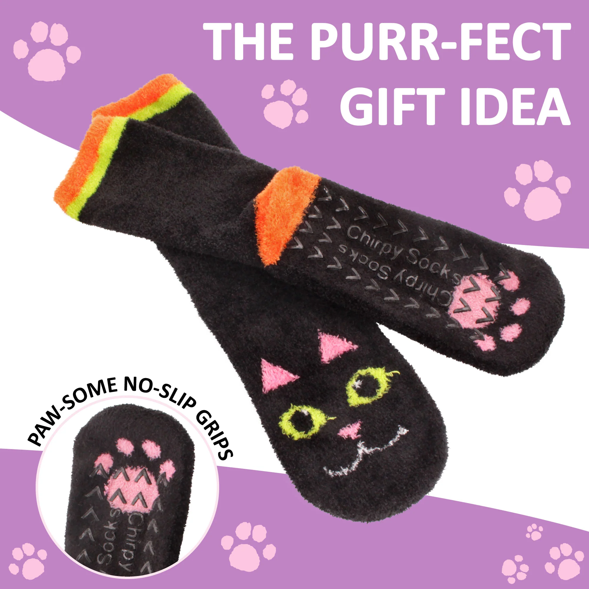 Fuzzy Animal Socks - 6 Pairs Assortments - Image 3