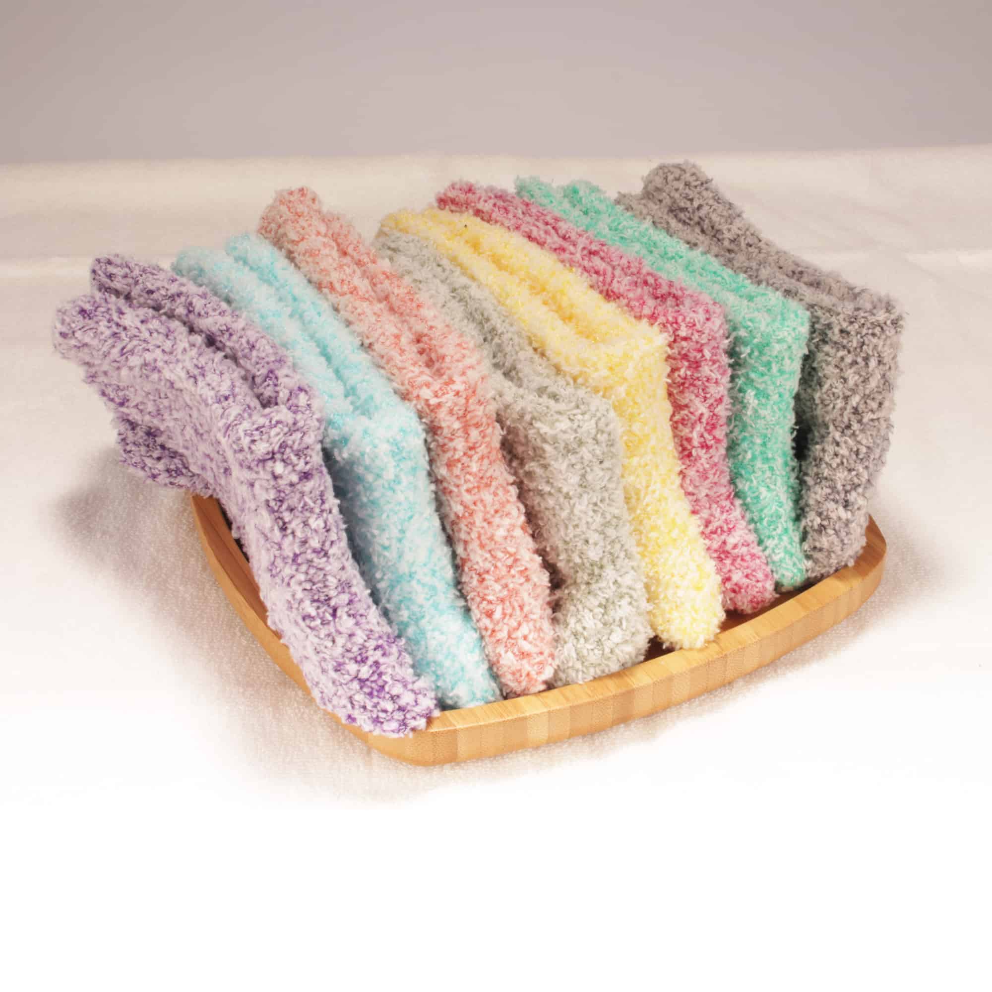 Women's Feather Soft Fuzzy Socks - Image 3