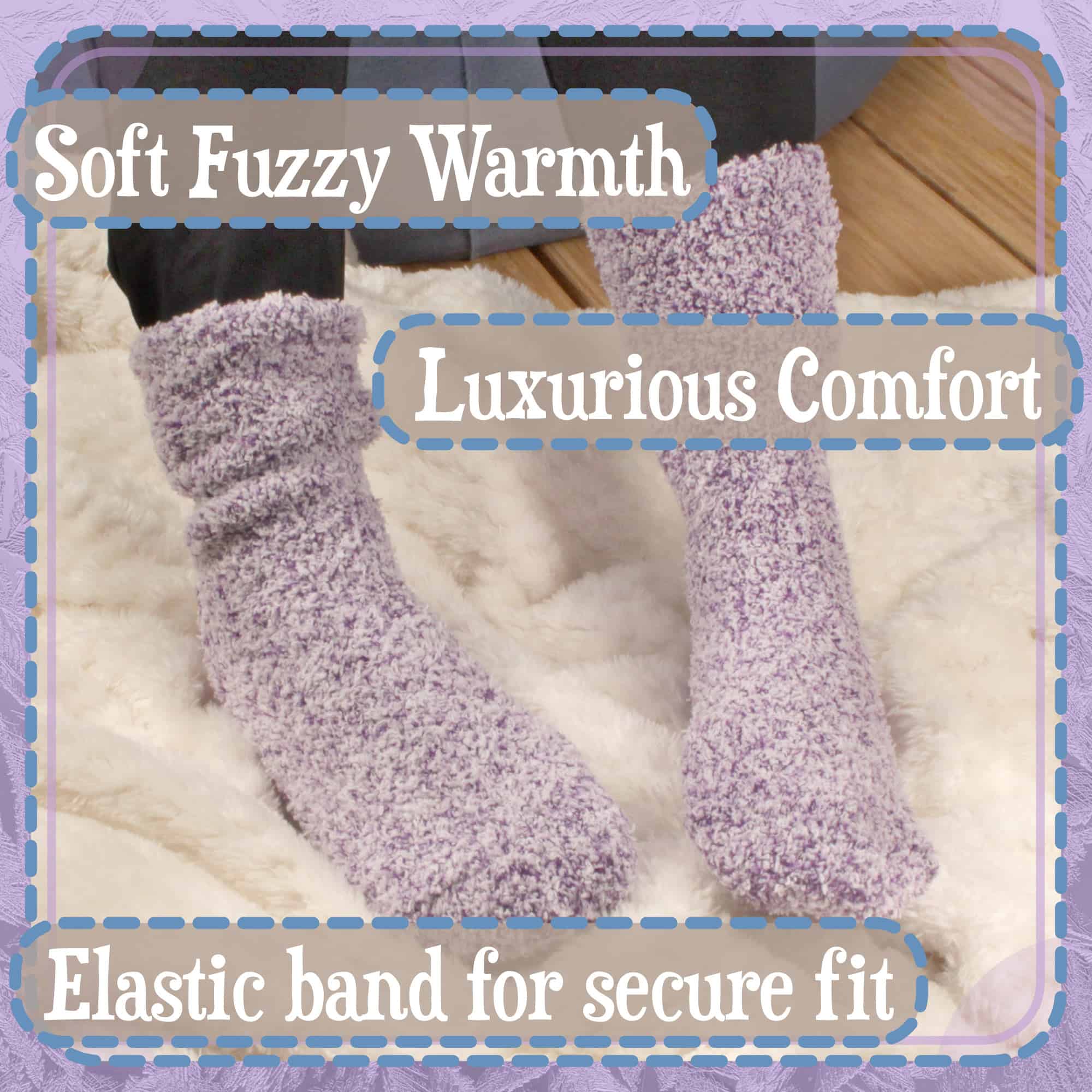 Women's Feather Soft Fuzzy Socks - Image 5