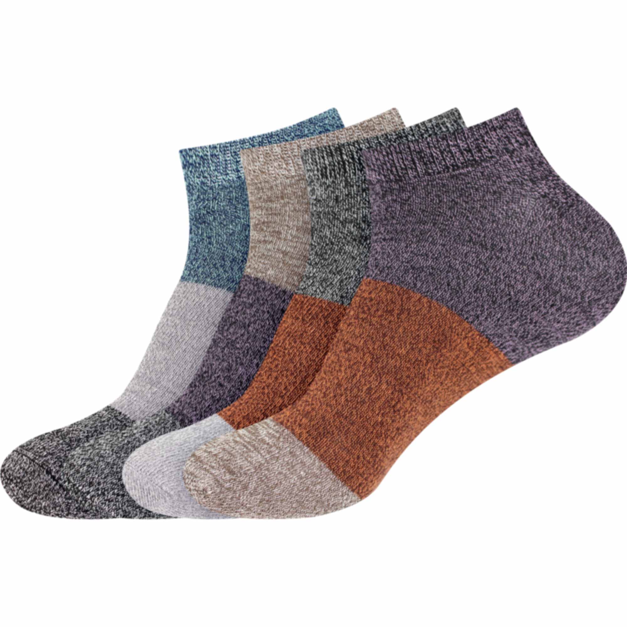 Women's Bamboo 3 Stripe Casual Ankle Socks - Image 12