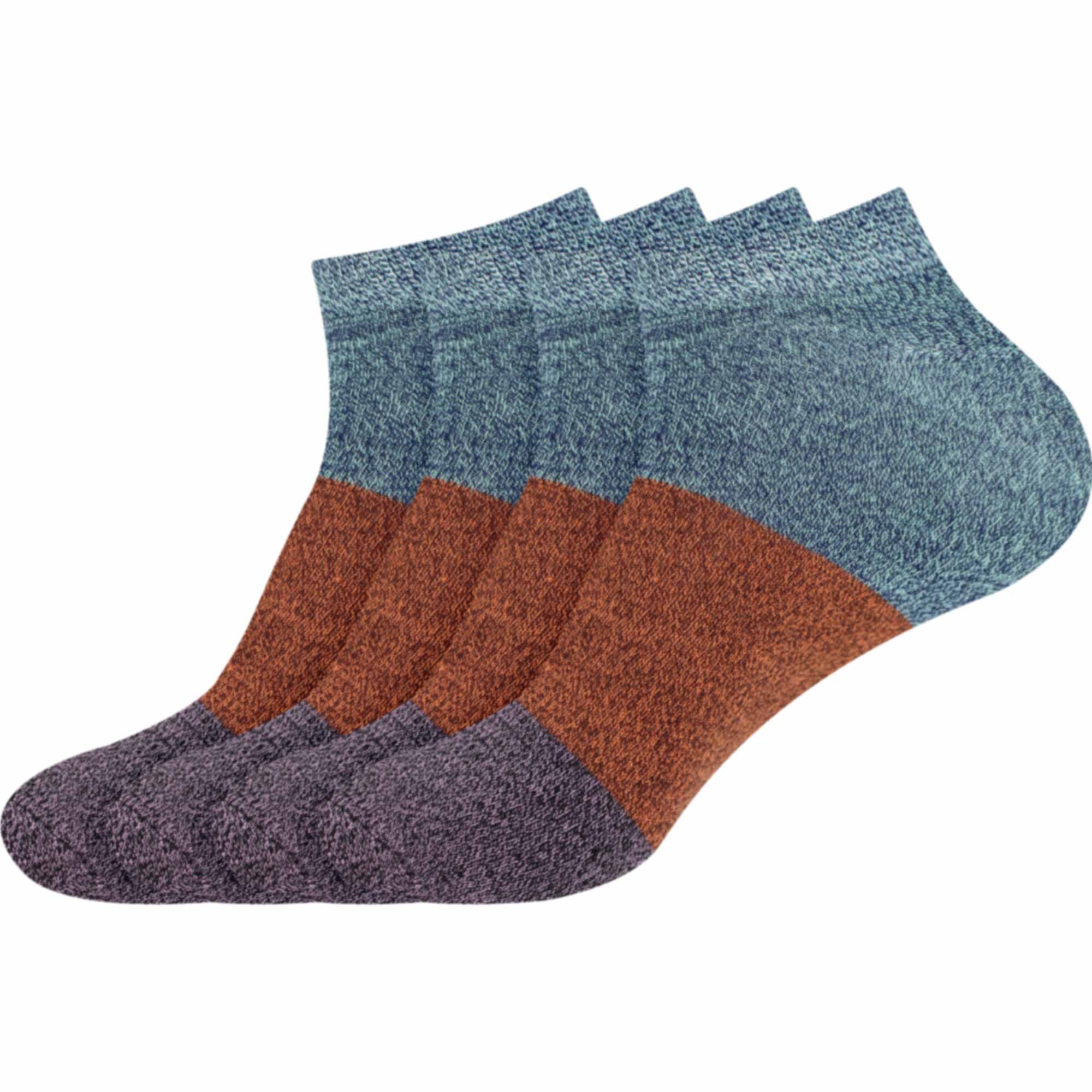 Women's Bamboo 3 Stripe Casual Ankle Socks - Image 5