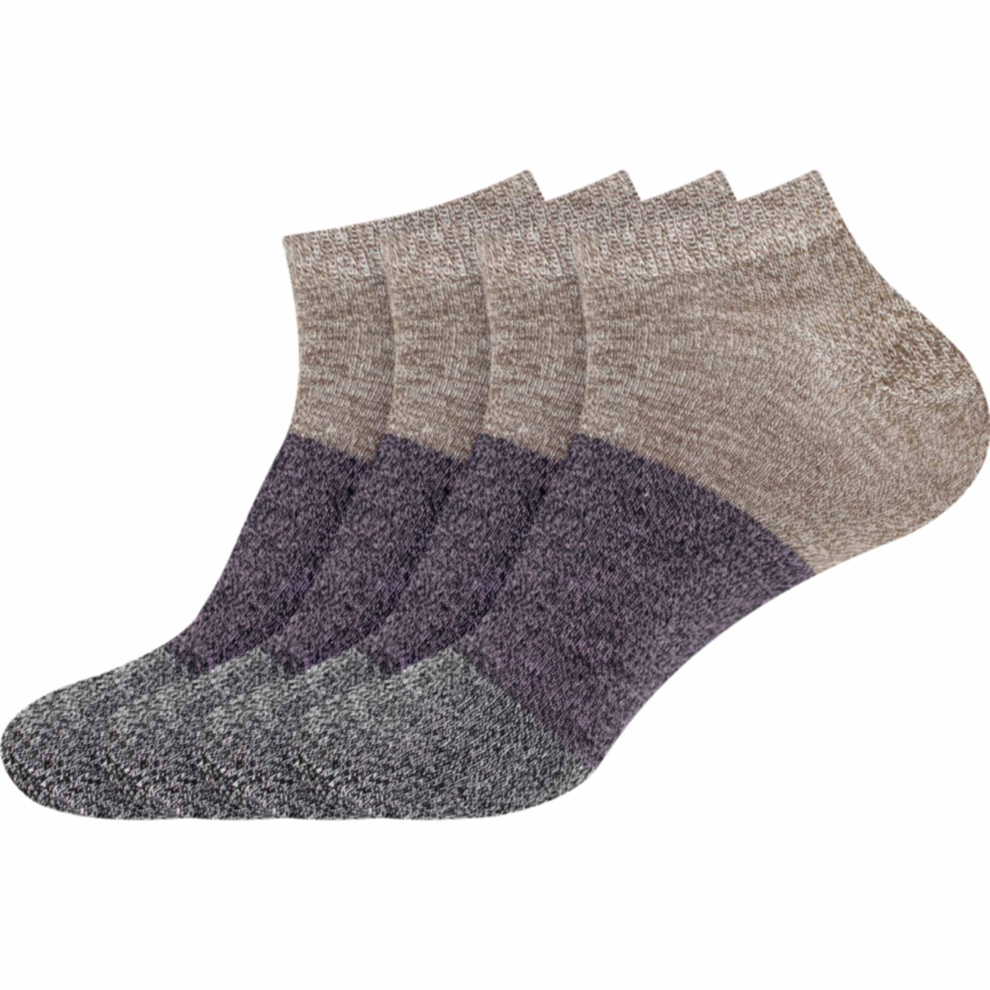 Women's Bamboo 3 Stripe Casual Ankle Socks - Image 8