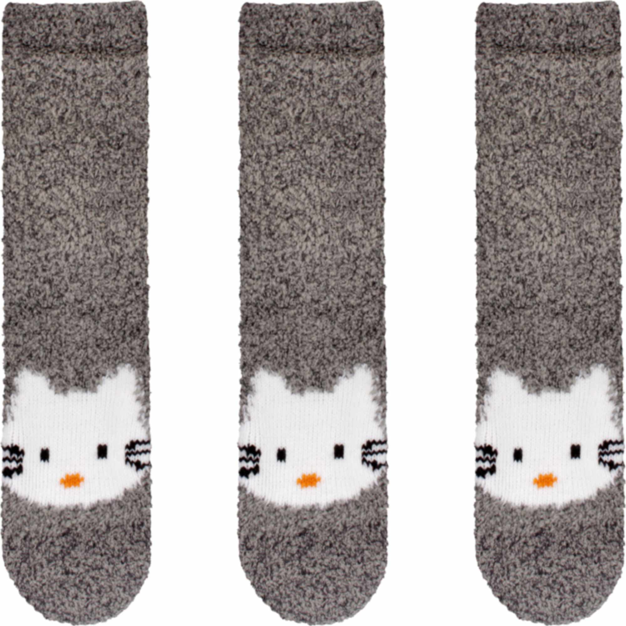 Fuzzy Animal Non-Slip Fuzzy Crew Socks - Image 41