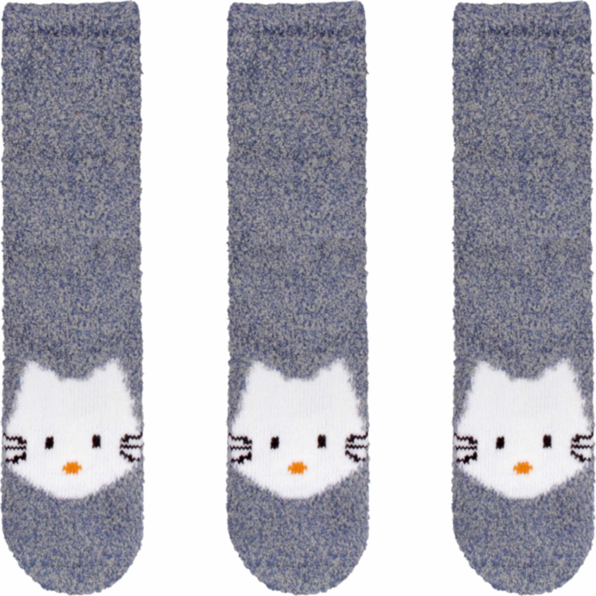 Fuzzy Animal Non-Slip Fuzzy Crew Socks - Image 42