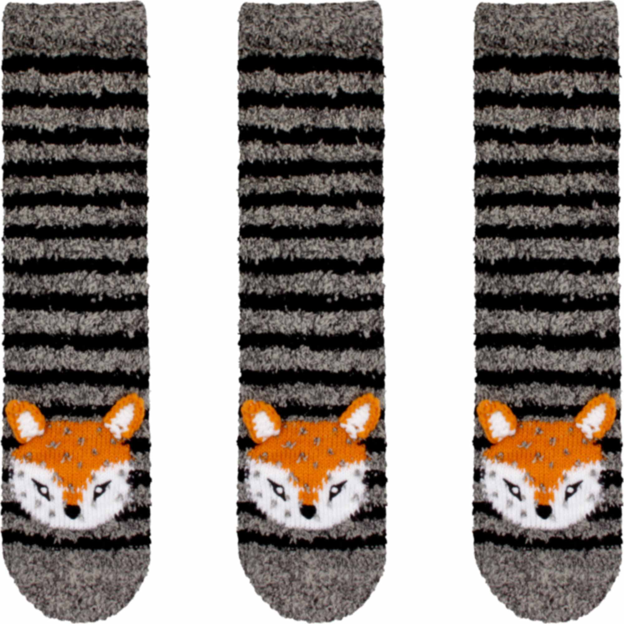 Fuzzy Animal Non-Slip Fuzzy Crew Socks - Image 57