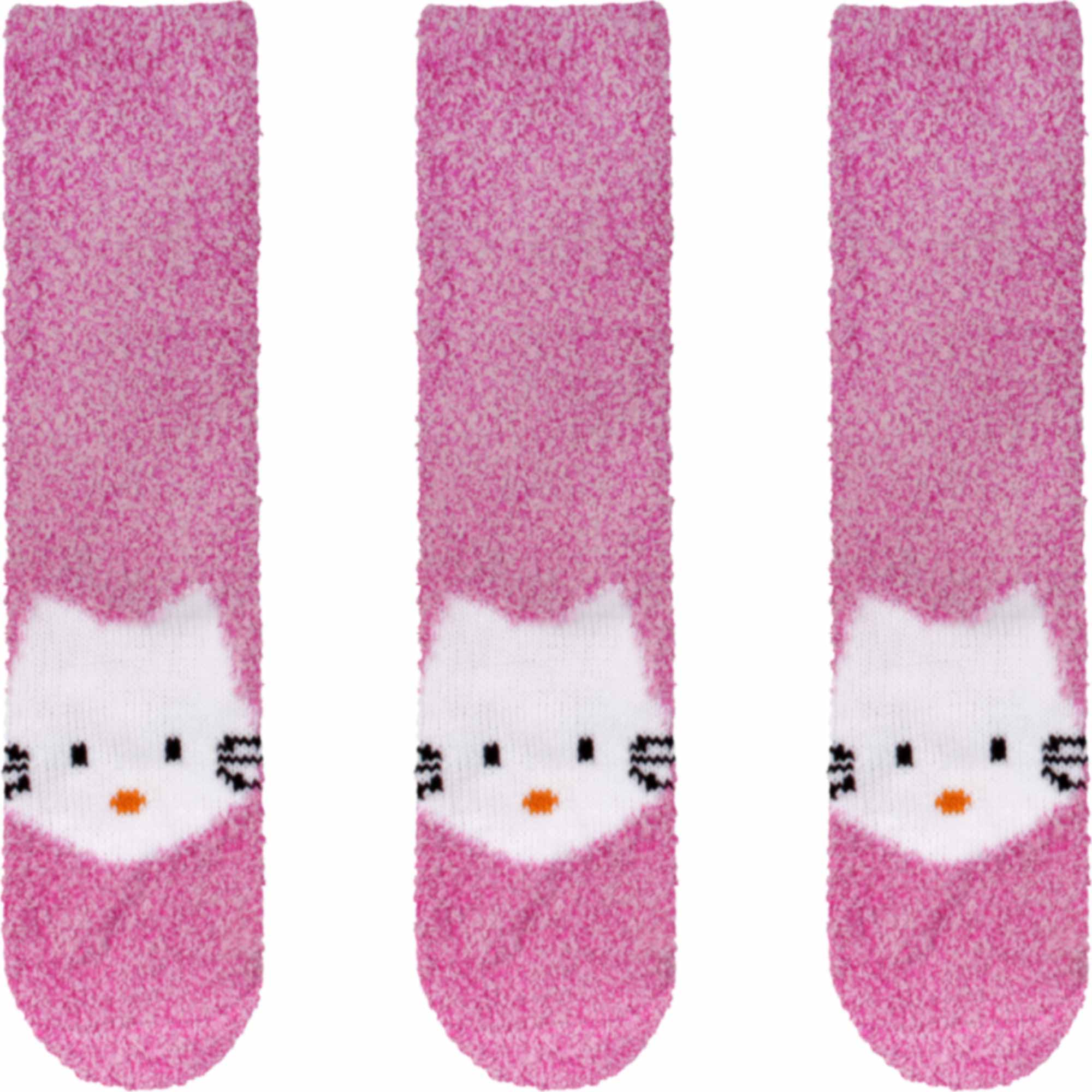 Fuzzy Animal Non-Slip Fuzzy Crew Socks - Image 59