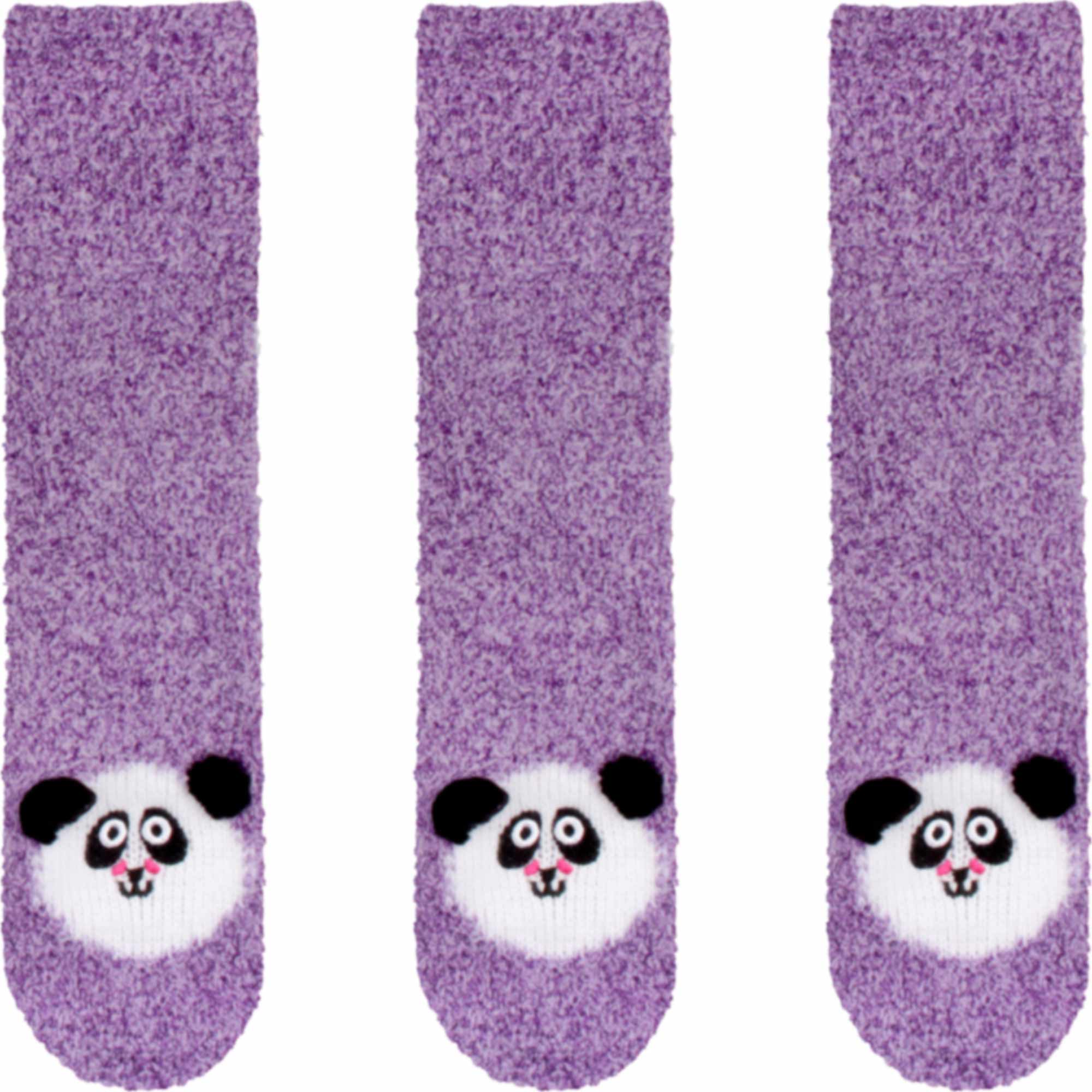 Fuzzy Animal Non-Slip Fuzzy Crew Socks - Image 63