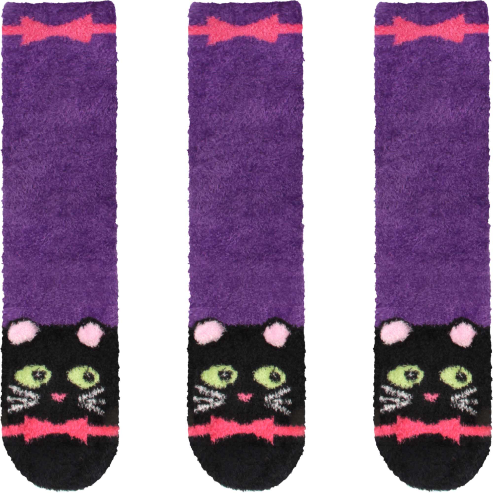 Fuzzy Animal Non-Slip Fuzzy Crew Socks - Image 68