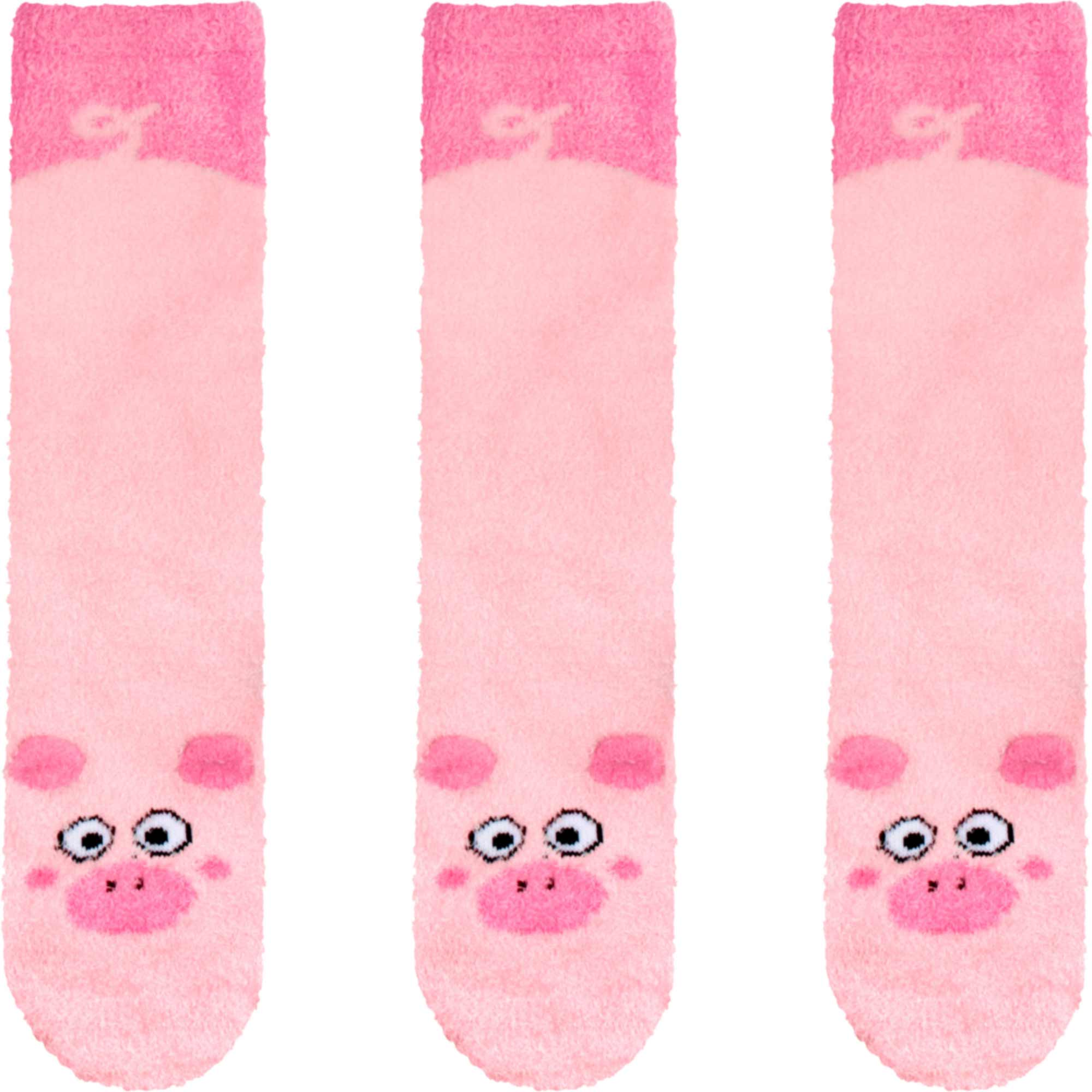 Fuzzy Animal Non-Slip Fuzzy Crew Socks - Image 69